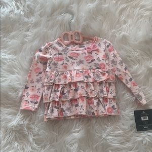 6-9 month baby flower print long sleeve